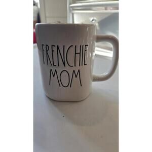 Rae Dunn Frenchie Mom Double Sided Dog Paw Mug Nww Nwt
